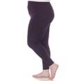 thumbnail image 2 of Women's Women's Plus Size Super-Stretch Solid Leggings, 2 of 4