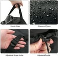 thumbnail image 3 of EEEkit Heavy Duty Laundry Bag, 35L Large Laundry Backpack, Dirty Clothes Hamper for College Laundromat, Black, 3 of 6