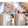 thumbnail image 4 of Hanging Garment Bags - Lightweight Translucent Full Zipper Bags (set Of 2) Hanging Dress Bag Washable Cover For Household Storage (24x 20x 44inch) - 2, 4 of 4