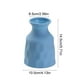 thumbnail image 4 of Jarrón de plástico para casa | Oficina | Decoración de bodas y eventos: plástico duradero y liviano | Diseño elegante | Azul Rosa Blanco | Para flores frescas o artificiales | 1 Pieza | los, 4 of 7