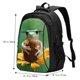 thumbnail image 5 of Balery Tree Frog Sitting On Sunflowes Mochila con carga USB para hombre y mujer - Mochila impermeable y antirrobo para portátil con puerto USB para viajes, trabajo, estudios y universidad, 5 of 7