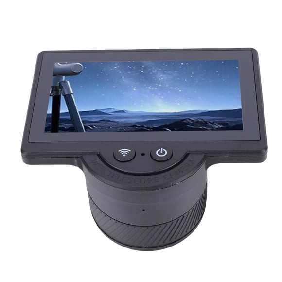 Electronic WiFi Electronic Eyepiece Camera Recording Via App 4.3 Inch Screen Digital Telescope Eyepiece Camera for 26mm to 47mm Telescopes