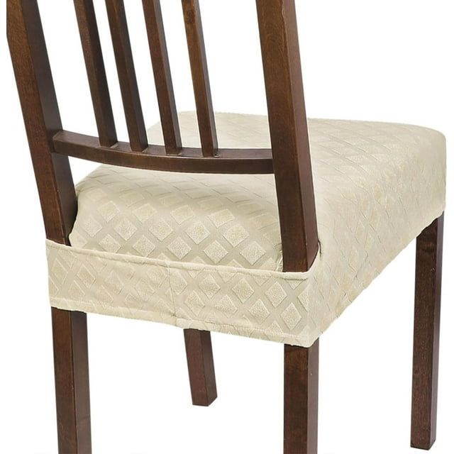Stretch Dining Chair Seat Covers Set of Soft Removable Washable Seat Covers for Dining Chairs Dining Room Protector (Rear-Cove Butterfly)