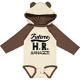 thumbnail image 3 of Inktastic Future HR Manager Boys or Girls Long Sleeve Baby Bodysuit, 3 of 5