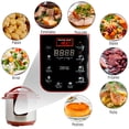 thumbnail image 3 of Olla Multifuncional a presion electrica 6 en 1 Speedy Cook 7.5lts Acero Inoxidable SC8CIND, 3 of 7