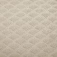 thumbnail image 2 of Embossed Scalloped Throw Beige, 2 of 3