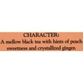 thumbnail image 6 of Harney & Sons Peaches & Ginger, Black Tea with Peach and Ginger, 1.4 oz, 20 Count tin., 6 of 9