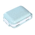 thumbnail image 1 of Mashaouyo Clearance Removable Compartments Pill-Box Organizer Medicine Triple-Tier Mini Pill-Box, 1 of 2