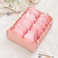 thumbnail image 1 of WREESH Underwear Storage Box With Compartments Socks Bra Underpants, 1 of 2