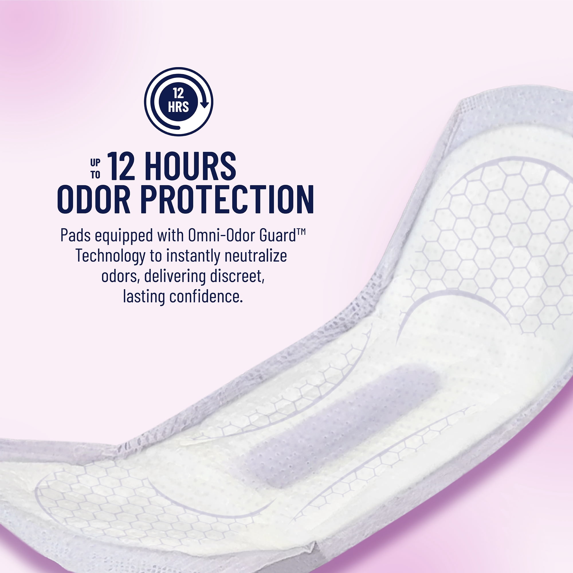 Prevail Pads for Women, Maximum Absorbency, 11 Inch Length, 48 Count, 4 Pack