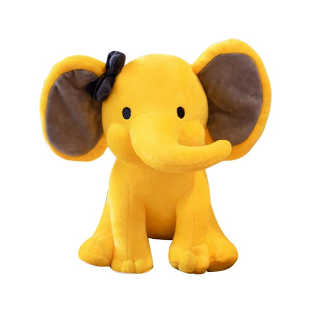ZAXARRA Jouets en Peluche pour Enfants Éléphant Multicolore