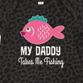 thumbnail image 4 of Inktastic My Daddy Takes Me Fishing Girls Girls Baby Bodysuit, 4 of 5