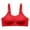 Red, variant on Wireless Bra for Women Breathable Bra Comfort Bra Plus Size Push Up Bra Soft Everyday Sleep Bras for Women Girls
