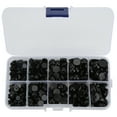thumbnail image 4 of Yeux de Sécurité360pcs Noir Rond Poupée Bouton Yeux Jouets Yeux Construits pour la Précision, 4 of 8