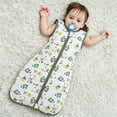 thumbnail image 5 of Xdegoge Newborn Sleep Sacks 0-6 Months Wearable Blanket Breathable Sleeveless Sleeping Bag for Boys Girls Secure Front Zip with Chin Guard, 5 of 5