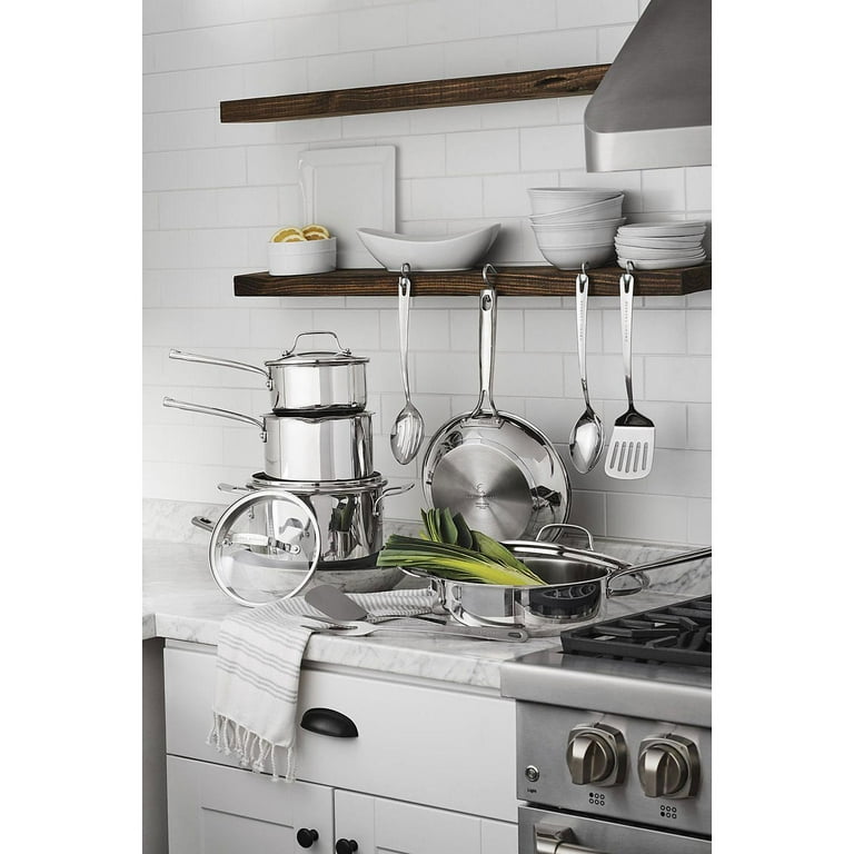 Emeril Lagasse 15-Piece Stainless-Steel Cookware Set