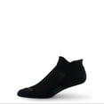 thumbnail image 5 of USA Made - Trail Running No Show Socks - Merino Wool Full Cushion Sock - Moisture Wicking Running Sock - Blue - Medium, 5 of 6