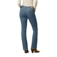 thumbnail image 4 of Levi Strauss Signature Women's and Women's Plus Mid Rise Bootcut Jeans, 30", 32” and 34" Inseams, Sizes 2-28, 4 of 8