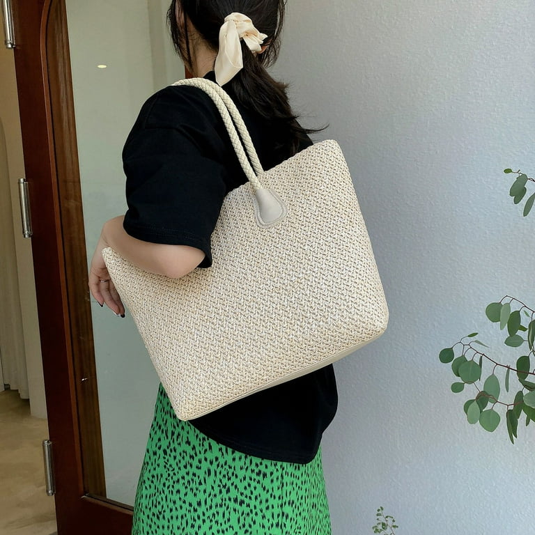 Qwzndzgr Women's Single-Shoulder Large Capacity Bag