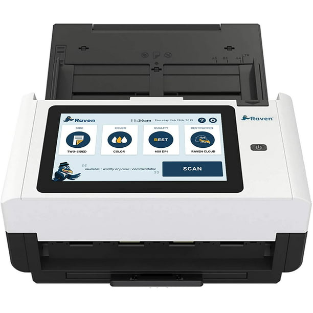 Raven Pro High-Speed Color Two Sided Duplex Document Scanner Walmart.com