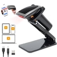 thumbnail image 2 of Escáner de Código de Barras WELIKERA Bluetooth 2D 1D Inalámbrico con Soporte y USB para Puntos de Ve, 2 of 9