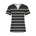 thumbnail image 4 of Orders Placed My Account Recently Womens Tops Casual Plus Button Down V Neck T Shirts for Women Trendy Blouses Casual Clearance Summer Tee Shirts Tunic Tops, 4 of 5