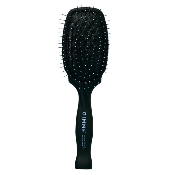 Gimme Beauty - Medium Hair Brush - Damage-Free Detangling Hair Brush - Soft Bristle Brush with Anti-Static & Heat Resistant Nylon Bristles