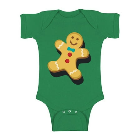 

Awkward Styles Ugly Xmas Baby Outfit Bodysuit Christmas Gingerbread Romper