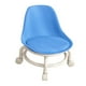 thumbnail image 5 of Silla giratoria con ruedas universales giratorias de 360 degree y asiento bajo Azul, 5 of 9