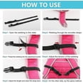 thumbnail image 5 of Heavy Duty Adjustable Chest Strap For Backpack - Rucksack Sternum Strap With Buckle (2 Pairs, Black), 5 of 5