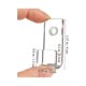 thumbnail image 3 of Wall Mounted Shelf for Vinyl Records, 30 pcs Minimalist Acrylic Vinyl Holder Wall Mounted Record Shelf, 3 of 4