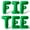 Green, variant on Letter Balloons - FIF TEE 16" Inch Alphabet Letters Foil Mylar Balloon 50th Birthday Party Banner (Silver)