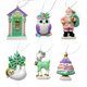thumbnail image 2 of Colgante de resina navideña para árbol de Navidad, adornos colgantes de alce y Papá Noel, decoración de árbol de Navidad, regalo de vacaciones, 6 uds., 2 of 8