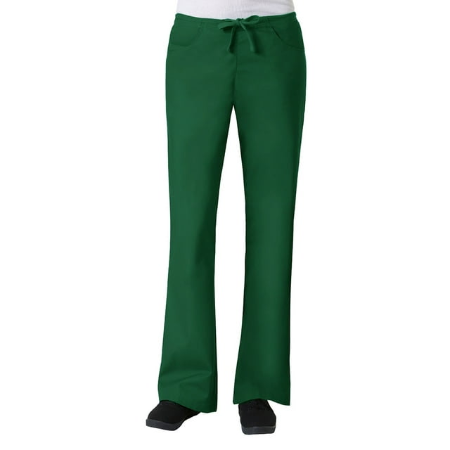 Maevn Pantalon d'Uniforme Classique Évasé pour Femmes, 9026