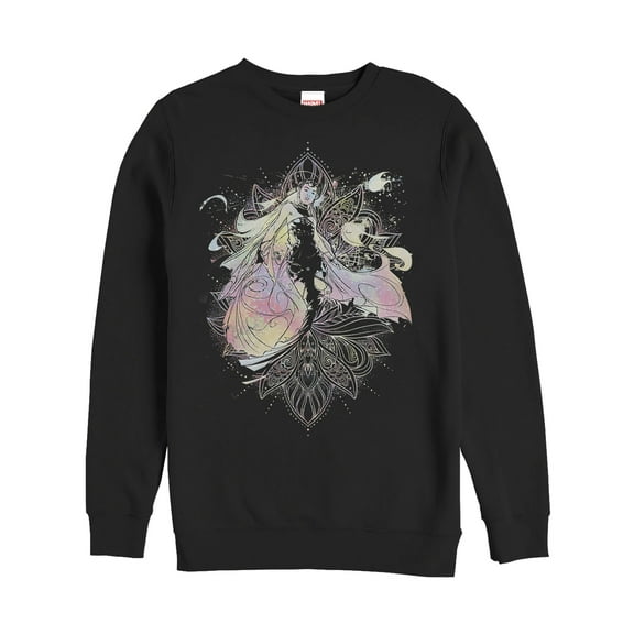 Men's Marvel Runaways Rainbow Karolina Sweatshirt Black 2X Large