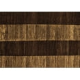thumbnail image 1 of Ahgly Company Indoor Rectangle Abstract Brown Modern Area Rugs, 6' x 9', 1 of 4