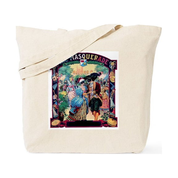 CafePress - Masquerade Ball Tote Bag - Unisex Canvas Tote Bag, Beige, 1-Piece