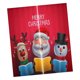 thumbnail image 5 of Cortinas navideñas de tela impermeable con ganchos Festival Holiday Decor Monigote de nieve Zulema Cortinas de ventana 3D de Christma, 5 of 7