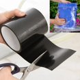 thumbnail image 1 of Ruban Adhésif Imperméable pour Tuyaux en PVC, Bande de Réparation Auto-Fixante, Conduit Isolant pour Arrêter les FuitesBlack30cm He Qiyong unisex, 1 of 1