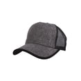 thumbnail image 1 of Top Headwear Chapeau de Camionneur Réglable en Paille - Gris/noir, 1 of 2
