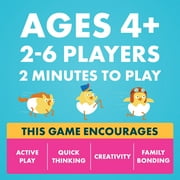 Exploding Kittens Hurry Up Chicken Butt 2-6 Players - Ages 4+ 2 Minutes to Play - Hot Potato Style Card Game -Creative Kids Game, Perfect for Family Night Fun