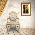 thumbnail image 3 of Bibikow, Walter 11x14 Gold Ornate Wood Framed with Double Matting Museum Art Print Titled - Canary Islands-Tenerife Island-La Orotava-traditional Canarian house with stained glass windows, 3 of 4