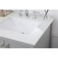 thumbnail image 5 of Elegant Decor Theo 60" Steel and Solid Wood Single Bathroom Vanity in Gray, 5 of 8