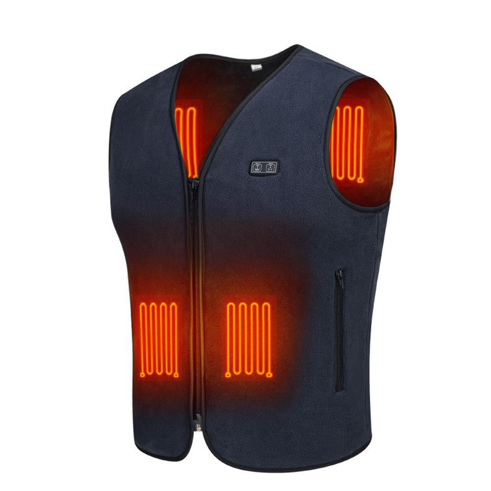 ARRIS Heated Vest Large Size Adjustable 7.4V Battery Heating Vest for fishing 
