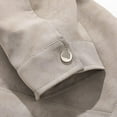 thumbnail image 6 of Mrmaere Men's Stand Collar Jacket Zip-Front Multi-Pocket Stylish Outerwear for Daily & Casual Khaki L, 6 of 8