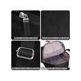 thumbnail image 3 of Gustave Mini Backpack Purse for Women Nylon Lightweight Small Daypack Backpacks Water-Resistant Casual Travel Shoulder Bag Bookbag with Anti-theft Pocket, Black, 3 of 9