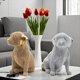 thumbnail image 2 of Producto de Lujo Moderno Nórdico, Cuentas de Punto, Decoración de Perro, Animal Doméstico, Adornos Artesanales de Resina A, 2 of 5