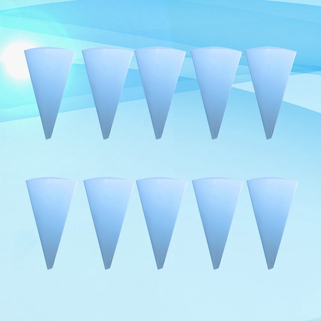 VERDANVERSE 10Pcs Icing Piping Bag EVA Material 34x20cm 14 Inches For Baking Cooking