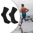 thumbnail image 6 of Unique Bargains 1 Pair Full Finger Five Toe Socks Unisex Non Slip Daily Fit Finger Socks Black, 6 of 7
