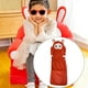 thumbnail image 3 of Funda para asiento de silla infantil, diseño de dibujos animados, plegable Conejito, 3 of 9
